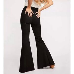 Free people flair black jeans size 29